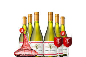 智利蒙特斯montes欧法系列霞多丽白葡萄酒750ml6瓶整箱价格多少钱？