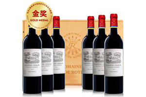 法国遨迪诺古堡上梅多克拉菲罗斯柴尔德红葡萄酒750ml6瓶整箱价格多少钱？