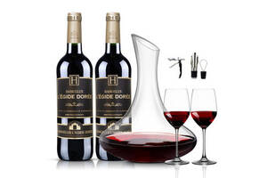 法国昂热雷干红葡萄酒750mlx2瓶礼盒装价格多少钱？