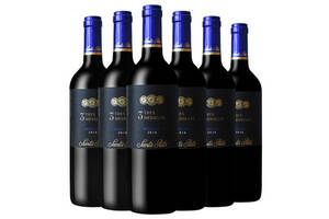 智利圣丽塔120SantaRita勋章美乐干红葡萄酒750ml6瓶整箱价格多少钱？