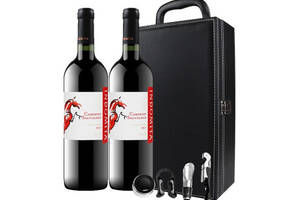 智利进口张裕葡萄酒先锋格狮马赤霞珠干红葡萄酒750mlx2瓶礼盒装价格多少钱？