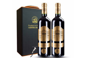 法国托卡城堡AOC级泰和酩庄干红葡萄酒750mlx2瓶礼盒装价格多少钱？