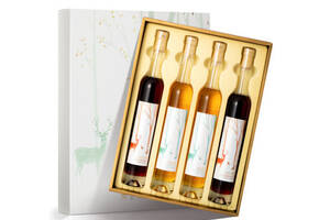 国产长白山冰红+冰白葡萄酒370mlx4瓶整箱装价格多少钱？