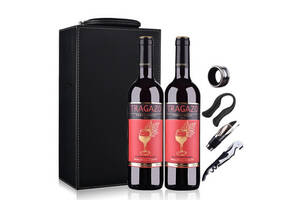 西班牙醉爱干红葡萄酒750mlx2瓶礼盒装价格多少钱？