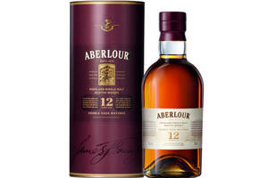 亚伯乐Aberlour亚伯乐高地单一麦芽苏格兰威士忌12年双桶陈酿价格多少钱？