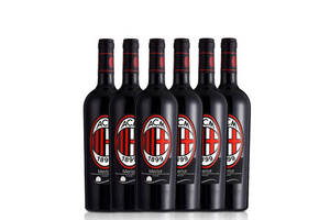 意大利AC米兰梅洛黑标布鲁特美乐干红葡萄酒750ml一瓶价格多少钱？
