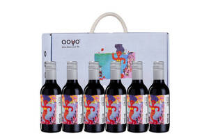 智利傲鱼aoyo赛丽娜西拉红葡萄酒187ml一瓶价格多少钱？