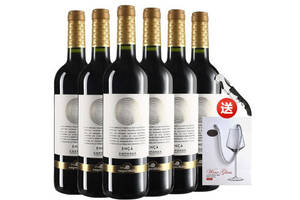西班牙恩波达产区DO级ENCA佰萨梅洛神索歌海娜混酿干红葡萄酒750ml6瓶整箱价格多少钱？