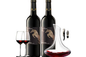 西班牙圣蒂庄园SHENGDIMANOR甜葡萄酒酒具套装750mlx2瓶礼盒装价格多少钱？