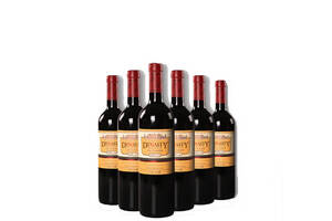 国产王朝典藏一级赤霞珠干红葡萄酒750ml6瓶整箱价格多少钱？