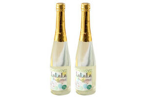 日本lalala起泡酒碳酸型清酒500mlx2瓶礼盒装价格多少钱？