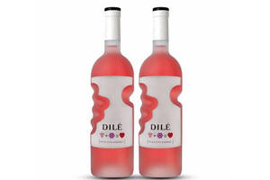 意大利DILE帝力天使之手桃红葡萄酒750mlx2瓶礼盒装价格多少钱？