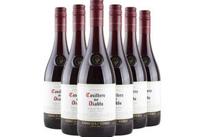 智利中央山谷干露红魔鬼黑皮诺干红葡萄酒750ml6瓶整箱价格多少钱？