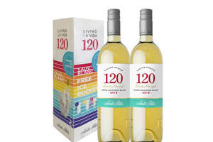 智利SantaRita圣丽塔120早收长相思干白葡萄酒750mlx2瓶礼盒装价格多少钱？