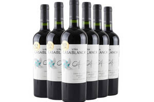 智利卡萨布兰卡酒庄天逸珍藏系列梅乐红葡萄酒750ml6瓶整箱价格多少钱？
