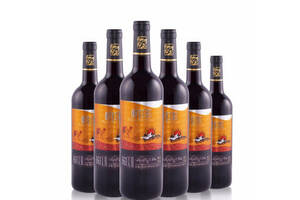 国产醉红驼新疆辉煌67干红葡萄酒750ml6瓶整箱价格多少钱？