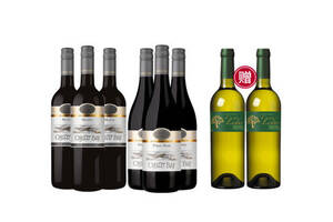 新西兰马尔堡产区蚝湾OysterBay黑比诺葡萄酒+梅洛葡萄酒750mlx6支整箱装价格多少钱？