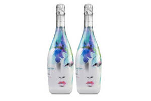 意大利蓝色妖姬莫斯卡托起泡酒750mlx2瓶礼盒装价格多少钱？