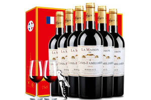 法国布多格波尔多AOC级古堡干红葡萄酒750ml6瓶整箱价格多少钱？
