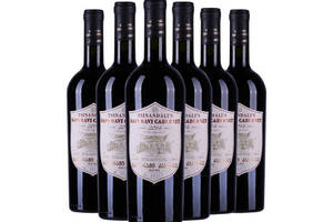 格鲁吉亚卡赫季传世酒庄萨佩拉维赤霞珠混酿干红葡萄酒750mlx6支整箱装价格多少钱？