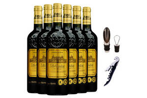 国产昭雅AOC干红葡萄酒法国波尔多原酒进口750ml×6瓶一瓶价格多少钱？