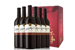 美国加州乐事柔顺系列半干红葡萄酒750ml6瓶整箱价格多少钱？