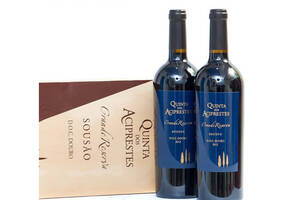 葡萄牙三棵树QUINTADOSACIPRESTES2012年份苏少干红葡萄酒750mlx2瓶礼盒装价格多少钱？