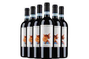 意大利DOC级小天使瓦迪卡瓦蒙达奇诺2014干红葡萄酒750ml6瓶整箱价格多少钱？