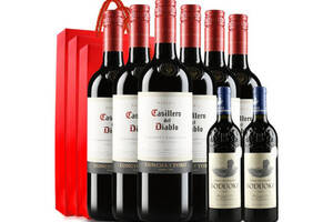 智利干露红魔鬼卡本妮苏维翁干红葡萄酒750ml6瓶整箱价格多少钱？