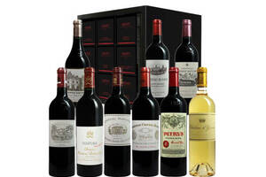 法国波尔多拉菲玛歌木桐9大名庄葡萄酒750mlx9瓶整箱装价格多少钱？