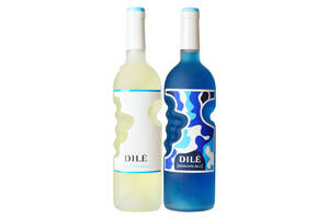 意大利DILE帝力天使之手冰白葡萄酒+蓝色幻想起泡酒750mlx2瓶礼盒装价格多少钱？