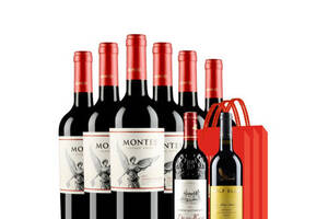 智利蒙特斯经典系列赤霞珠红葡萄酒750ml6瓶整箱价格多少钱？