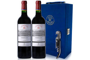 法国拉菲罗斯柴尔德拉菲传奇波尔多干红葡萄酒750mlx2瓶礼盒装价格多少钱？