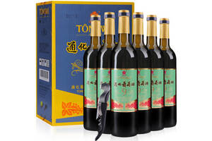 国产通化老红梅山葡萄酒木塞720ml6瓶整箱价格多少钱？