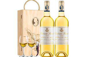 法国劳雷特酒庄副牌贵腐甜白葡萄酒750mlx2瓶礼盒装价格多少钱？