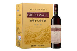 国产长城GreatWall三星赤霞珠A标干红葡萄酒750ml6瓶整箱价格多少钱？