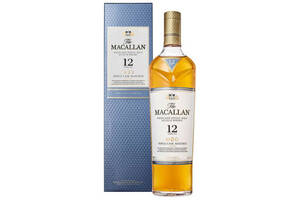 麦卡伦MACALLAN12年三桶系列单一麦芽苏格兰威士忌价格多少钱一瓶？
