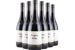 智利中央山谷干露红魔鬼西拉/设拉子干红葡萄酒750ml6瓶整箱价格多少钱？