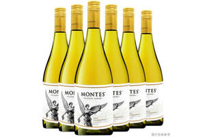 智利蒙特斯经典莎当妮干白葡萄酒750ml6瓶整箱价格多少钱？