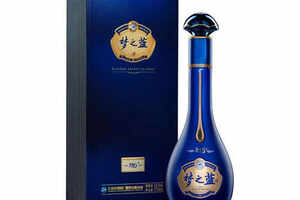 52度洋河蓝色经典梦之蓝M6浓香型白酒550ml通常价格
