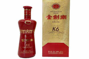 52度2013年金剑南K6浓香型白酒500ml通常市场价
