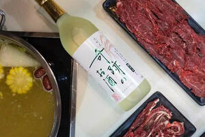 除了日本菜以外，清酒还能搭配汕头牛肉火锅！