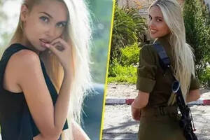 以色列女兵晒自拍照，颜值、气质堪比环球小姐