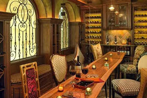 超强震撼的欧式酒窖效果图，在家就能享受到的刺激快感