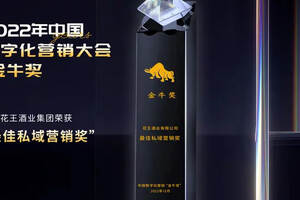 喜讯|中国花王酒业集团荣获2022中国数字化营销最佳私域营销奖！