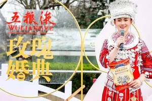 第23届五粮液玫瑰婚典湖上云直播发布会在杭州召开