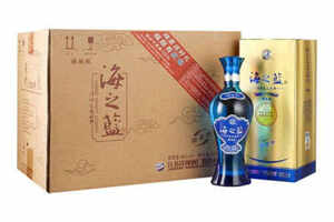 46度洋河蓝色经典海之蓝520ml6瓶整箱通常市场价