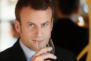 热爱葡萄酒的法国总统马克龙，爱情甜蜜，人生赢家