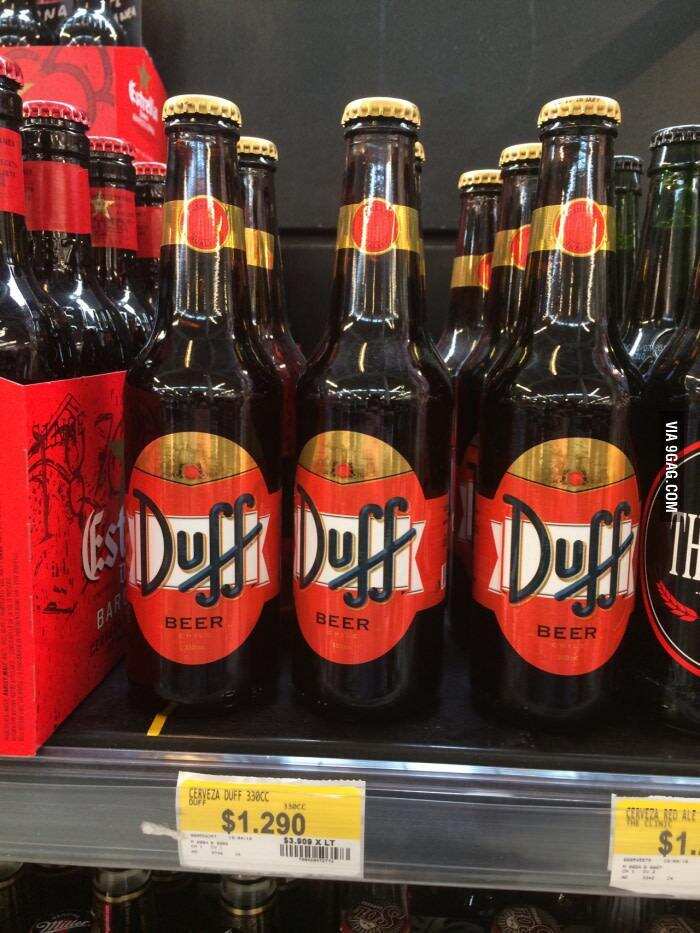 想喝辛普森一家里那瓶神奇的达夫（Duff）啤酒么？这里就有！