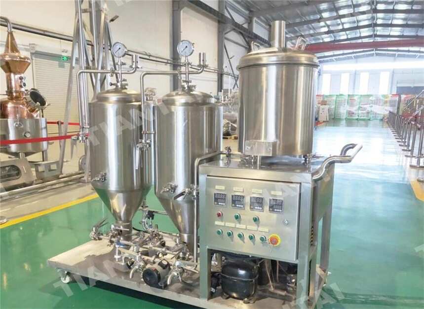 精酿啤酒设备发酵中的压力发酵